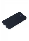 Samsung Galaxy J7 Pro / J730 Kılıf Nano içi Kadife Silikon - Koyu Mavi
