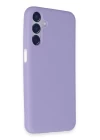 Samsung Galaxy M15 Kılıf First Silikon - Lila