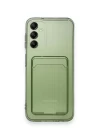 Samsung Galaxy M15 Kılıf Kart Şeffaf Silikon - Şeffaf