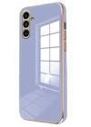 Samsung Galaxy M15 Kılıf Volet Silikon - Mavi