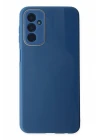 Samsung Galaxy M23 Kılıf Glass Kapak - Mavi