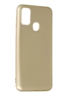 Samsung Galaxy M30S Kılıf First Silikon - Gold