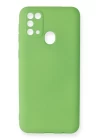 Samsung Galaxy M31 Kılıf First Silikon - Yeşil