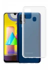 Samsung Galaxy M31 Kılıf Lüx Şeffaf Silikon