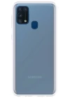 Samsung Galaxy M31 Kılıf Lüx Şeffaf Silikon