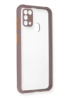 Samsung Galaxy M31 Kılıf Miami Şeffaf Silikon - Açık Mor