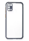 Samsung Galaxy M31 Kılıf Miami Şeffaf Silikon - Gri