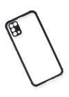 Samsung Galaxy M31 Kılıf Miami Şeffaf Silikon - Lacivert