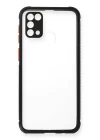 Samsung Galaxy M31 Kılıf Miami Şeffaf Silikon - Siyah