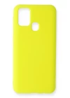 Samsung Galaxy M31 Kılıf Nano içi Kadife Silikon - Sarı