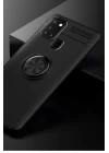 Samsung Galaxy M31 Kılıf Range Yüzüklü Silikon - Siyah