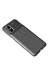 Samsung Galaxy M31S Kılıf Auto Focus Karbon Kapak - Siyah