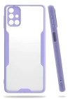 Samsung Galaxy M31S Kılıf Platin Silikon - Lila
