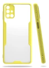 Samsung Galaxy M31S Kılıf Platin Silikon - Sarı
