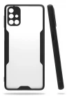 Samsung Galaxy M31S Kılıf Platin Silikon - Siyah