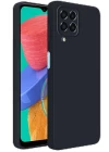 Samsung Galaxy M33 Kılıf First Silikon - Siyah