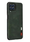 Samsung Galaxy M33 Kılıf Loop Deri Silikon - Yeşil