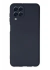 Samsung Galaxy M33 Kılıf Nano içi Kadife Silikon - Lacivert