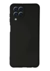 Samsung Galaxy M33 Kılıf Nano içi Kadife Silikon - Siyah