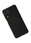 Samsung Galaxy M33 Kılıf Nano içi Kadife Silikon - Siyah