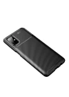 Samsung Galaxy M51 Kılıf Auto Focus Karbon Kapak - Siyah