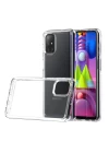 Samsung Galaxy M51 Kılıf Lüx Şeffaf Silikon
