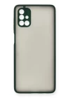 Samsung Galaxy M51 Kılıf Montreal Silikon Kapak - Yeşil