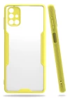 Samsung Galaxy M51 Kılıf Platin Silikon - Sarı