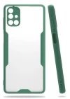 Samsung Galaxy M51 Kılıf Platin Silikon - Yeşil