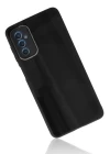 Samsung Galaxy M52 5G Kılıf Glass Kapak - Siyah