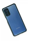 Samsung Galaxy M52 5G Kılıf Miami Şeffaf Silikon - Koyu Yeşil