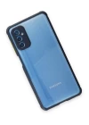 Samsung Galaxy M52 5G Kılıf Miami Şeffaf Silikon - Lacivert