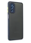 Samsung Galaxy M52 5G Kılıf Montreal Silikon Kapak - Lacivert