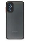 Samsung Galaxy M52 5G Kılıf Montreal Silikon Kapak - Siyah