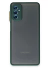 Samsung Galaxy M52 5G Kılıf Montreal Silikon Kapak - Yeşil