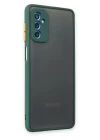 Samsung Galaxy M52 5G Kılıf Montreal Silikon Kapak - Yeşil