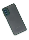 Samsung Galaxy M52 5G Kılıf Montreal Silikon Kapak - Yeşil