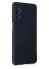 Samsung Galaxy M52 5G Kılıf Nano içi Kadife Silikon - Lacivert