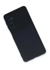Samsung Galaxy M52 5G Kılıf Nano içi Kadife Silikon - Lacivert