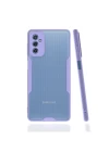 Samsung Galaxy M52 5G Kılıf Platin Silikon - Lila