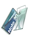 Samsung Galaxy Note 20 Kılıf Lüx Şeffaf Silikon