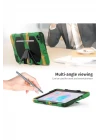 Samsung Galaxy P610 Tab S6 Lite 10.4 Kılıf Griffin Tablet Kapak - Kamuflaj