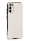 Samsung Galaxy S20 FE Kılıf Volet Silikon - Beyaz