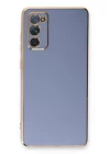 Samsung Galaxy S20 FE Kılıf Volet Silikon - Mavi