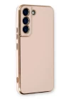 Samsung Galaxy S21 FE Kılıf Volet Silikon - Pembe