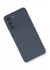 Samsung Galaxy S21 Kılıf Nano içi Kadife Silikon - Gri