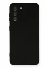 Samsung Galaxy S21 Kılıf Nano içi Kadife Silikon - Siyah