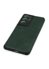 Samsung Galaxy S21 Ultra Kılıf Loop Deri Silikon - Yeşil