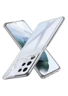 Samsung Galaxy S21 Ultra Kılıf Lüx Şeffaf Silikon