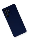 Samsung Galaxy S21 Ultra Kılıf Nano içi Kadife Silikon - Lacivert